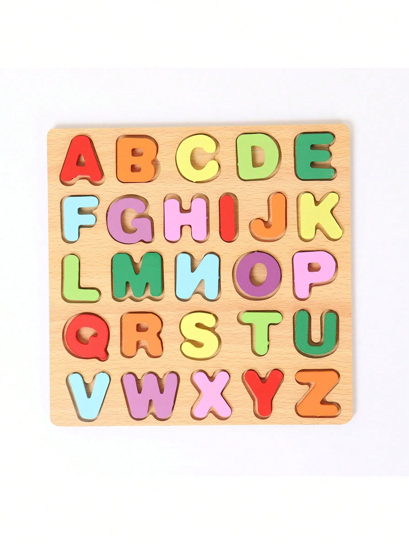 Educational Wooden Puzzles For Toddlers: Alphabet, Perfect Gift For 3 Years+ Kids