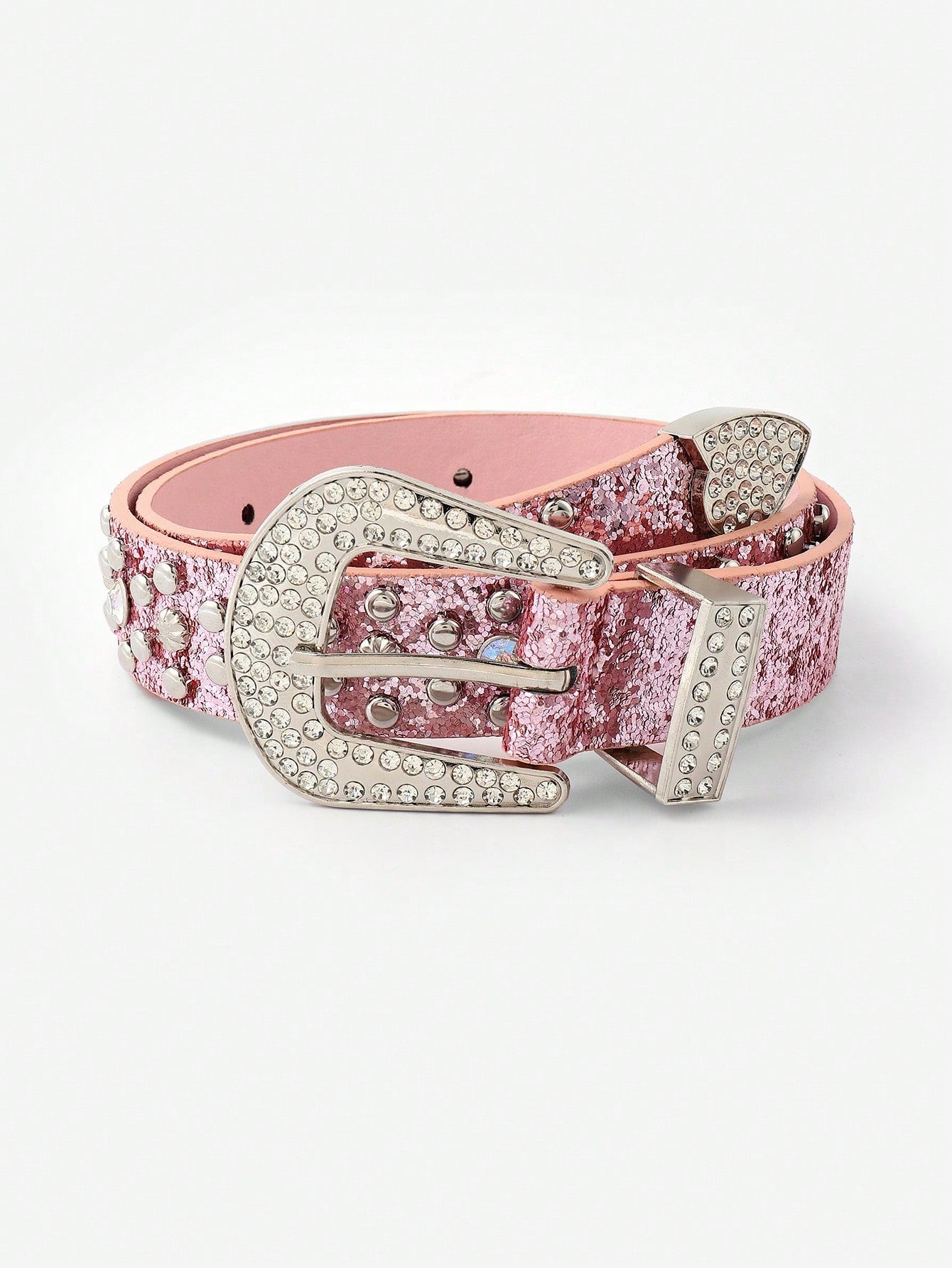 Kids' New Rhinestone Rainbow Belt With Body Design For Jeans/Dress Decoration