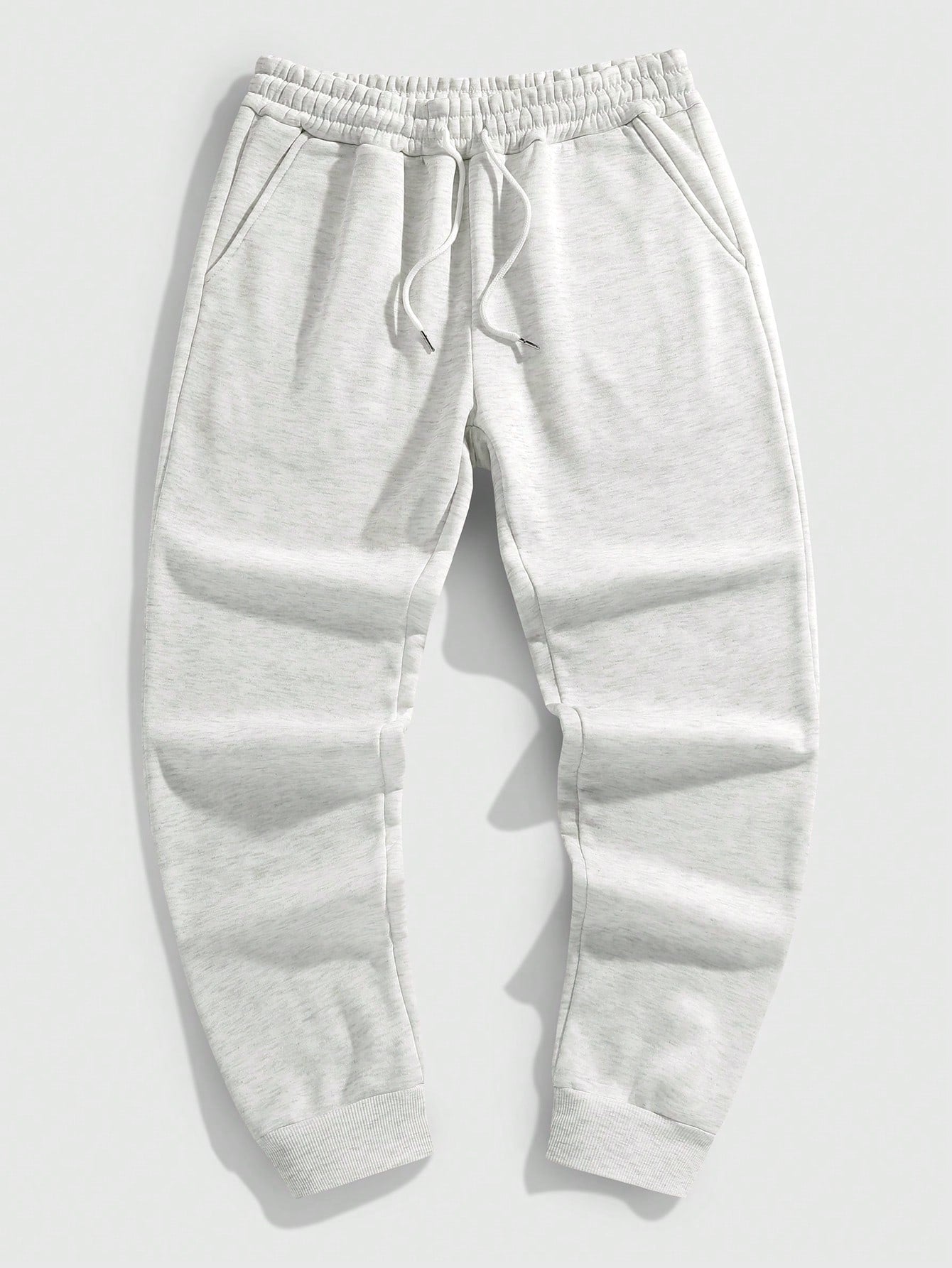 Men Drawstring Waist Sweatpants