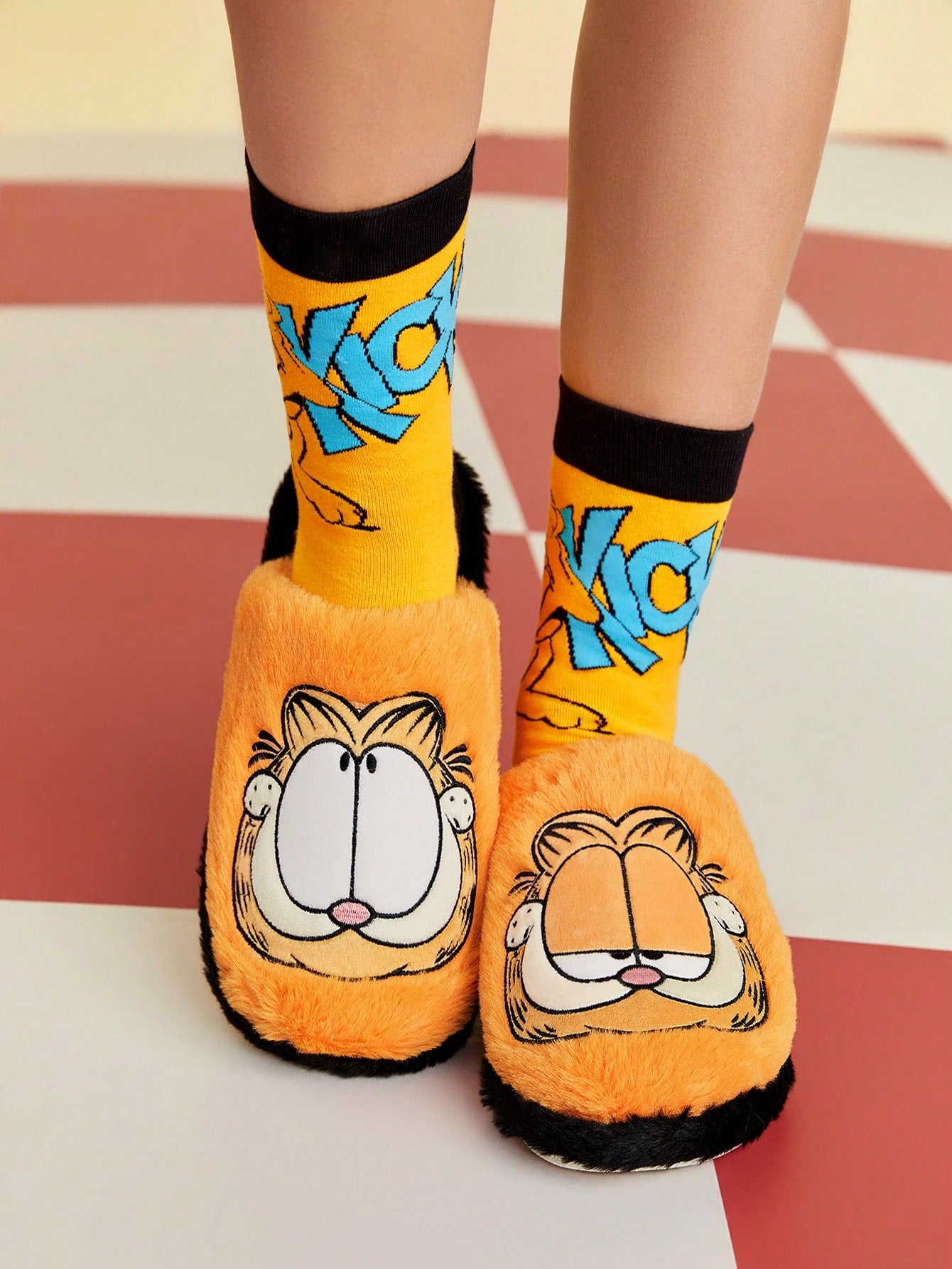 GARFIELD X Plush House Slippers