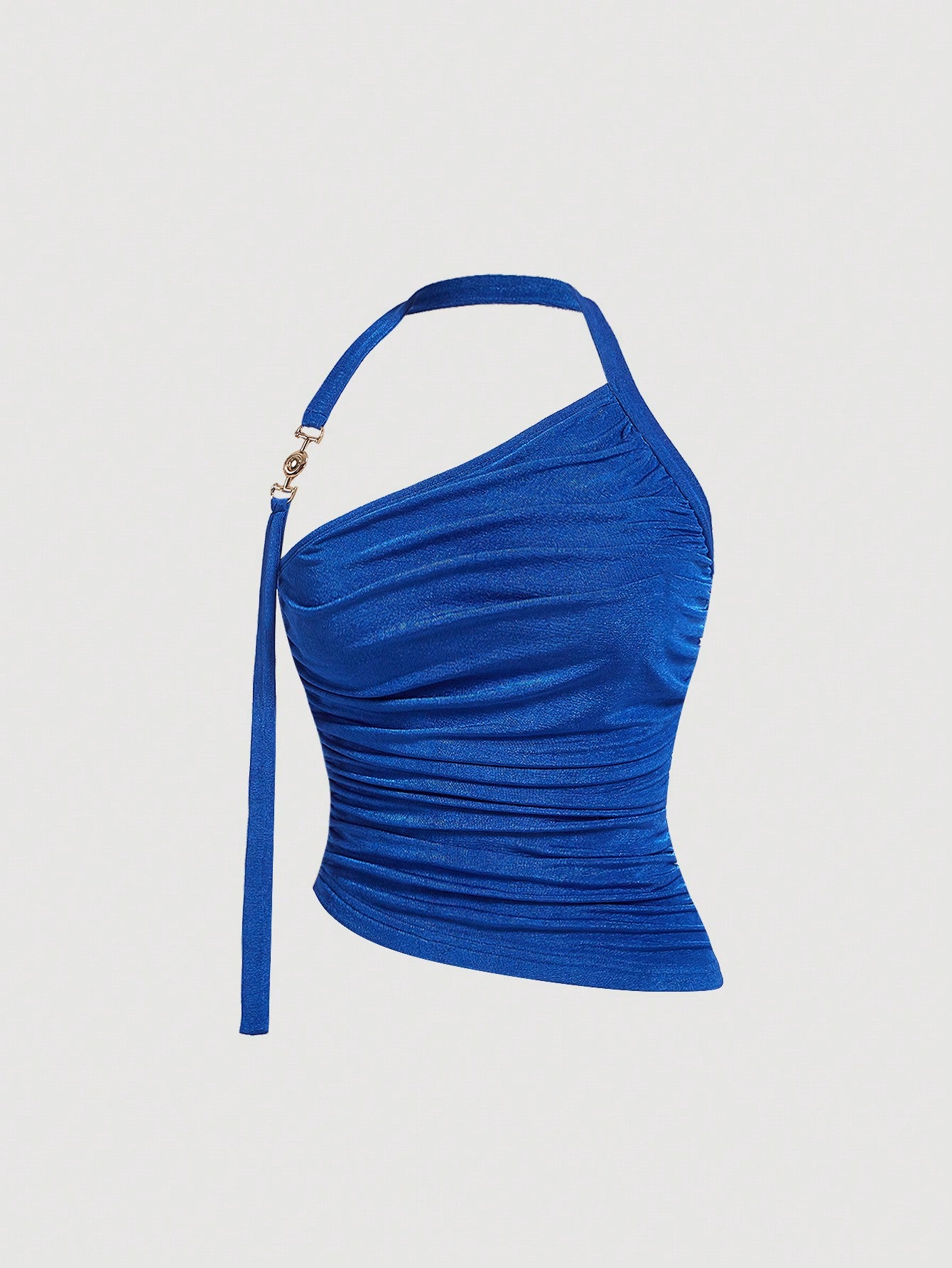 Women's One Shoulder Ruffle Tank Top