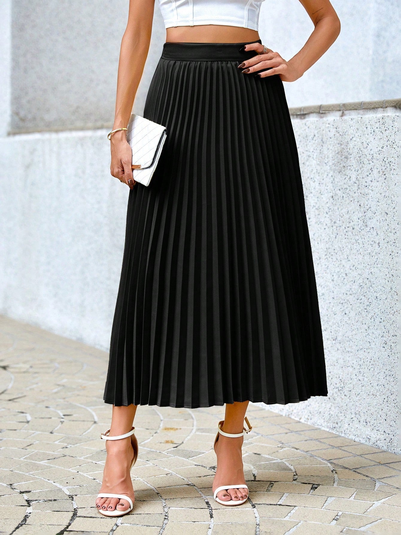 Women's Pleated Skirt