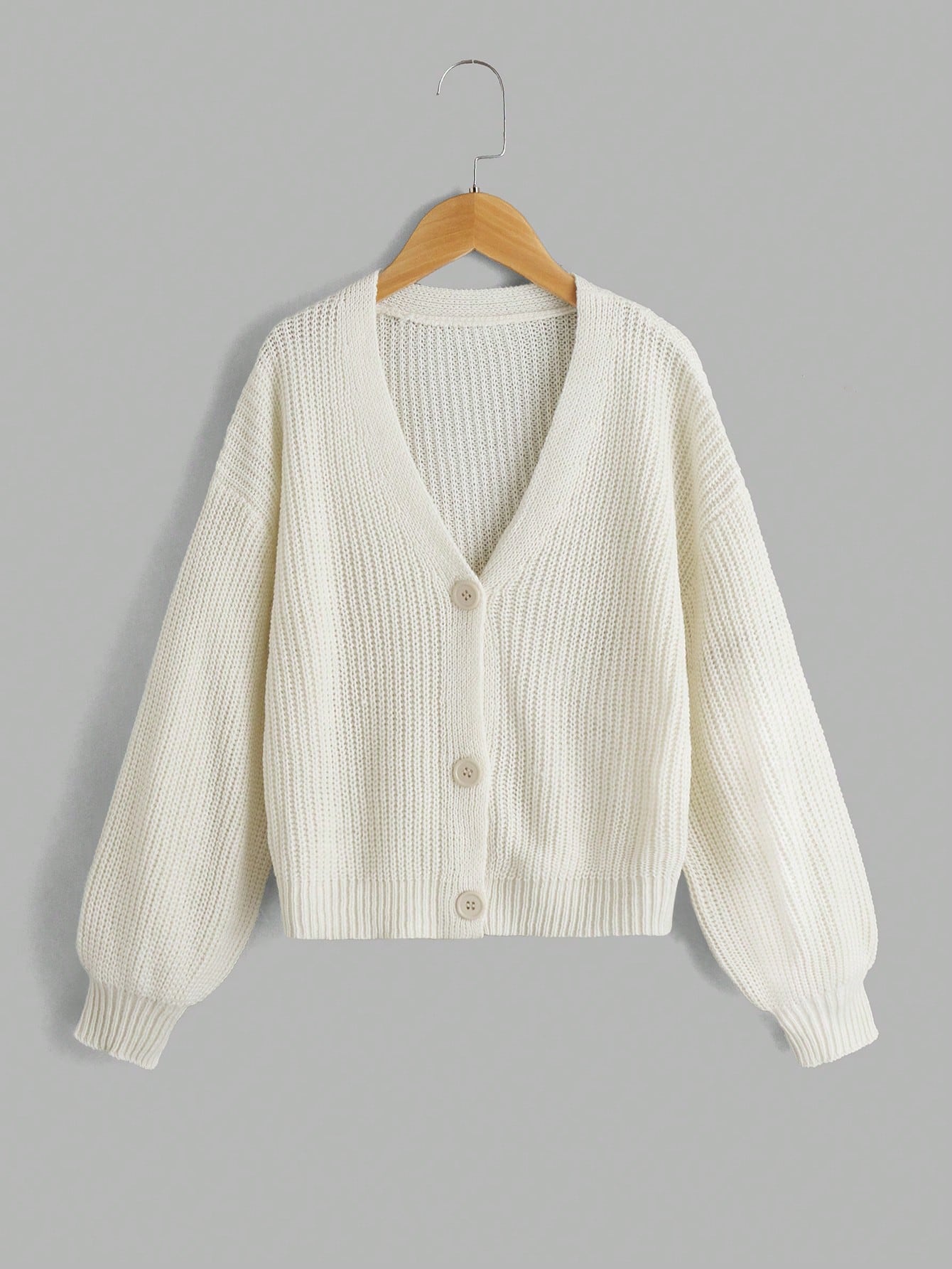 Tween Girls' Long Sleeve Button Up Cardigan Sweater