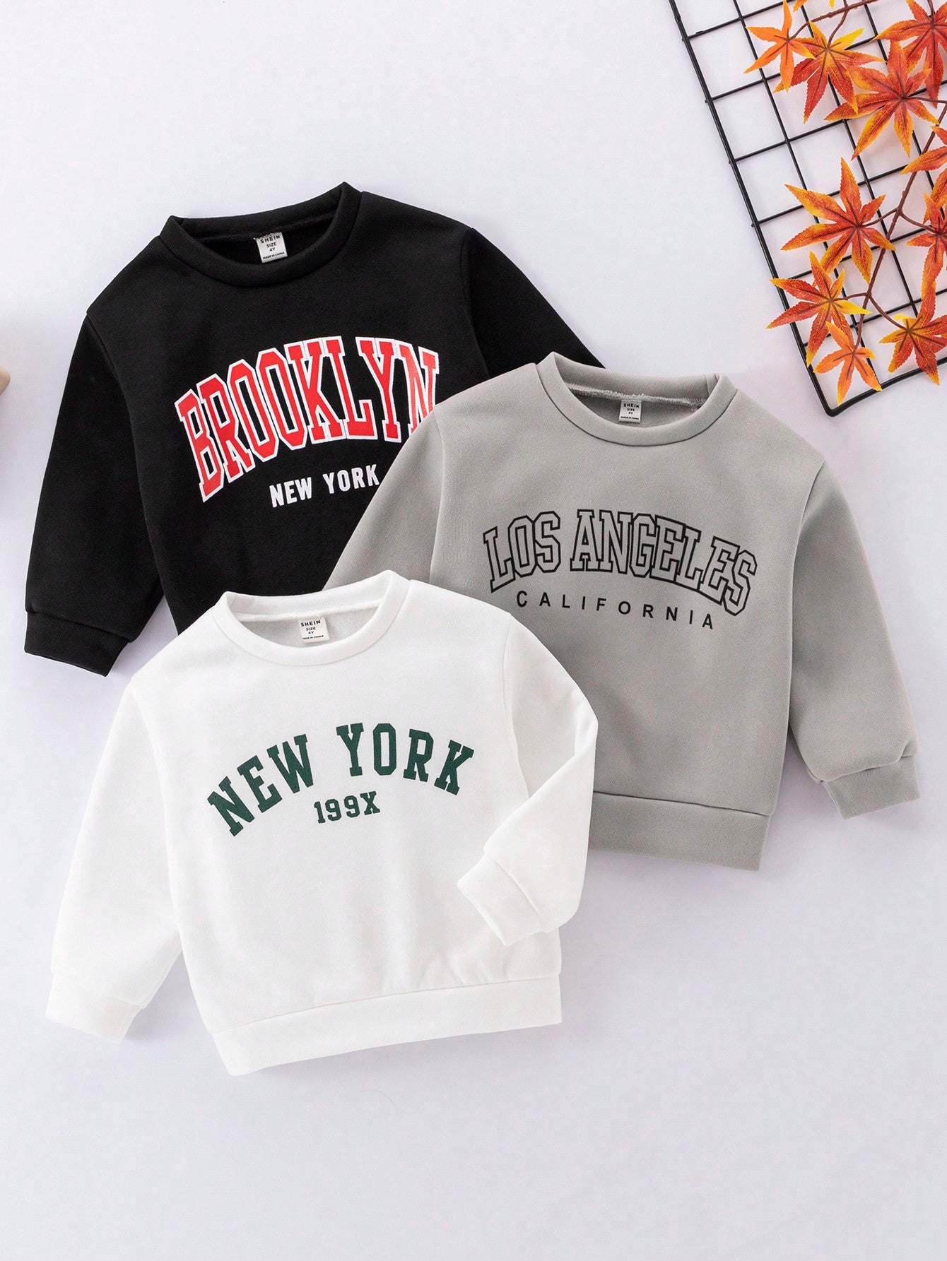 Young Boy 3pcs Casual Letter Print Long Sleeve Sweatshirt Set For Daily Wear, Autumn And Winter