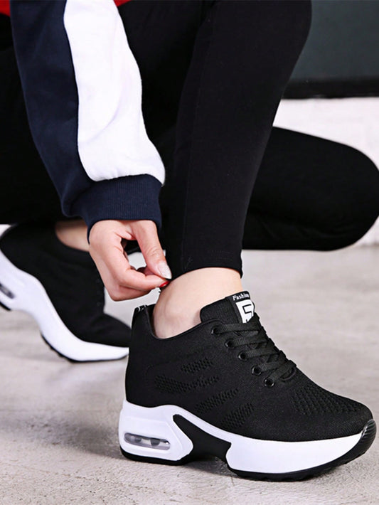 Teenagers' Breathable Casual Fashion Thick Sole Sports Shoes