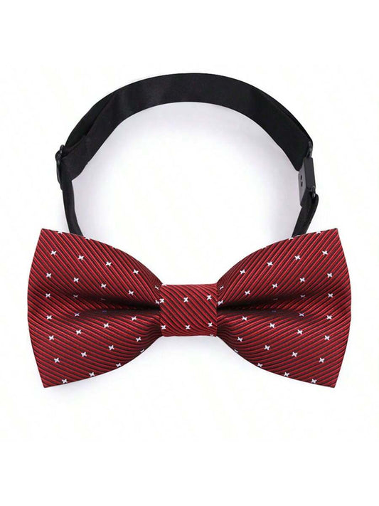 1pc Kids' Bow Tie With Bowknot Decorations For Boys And Girls, Children's Performance Accessory