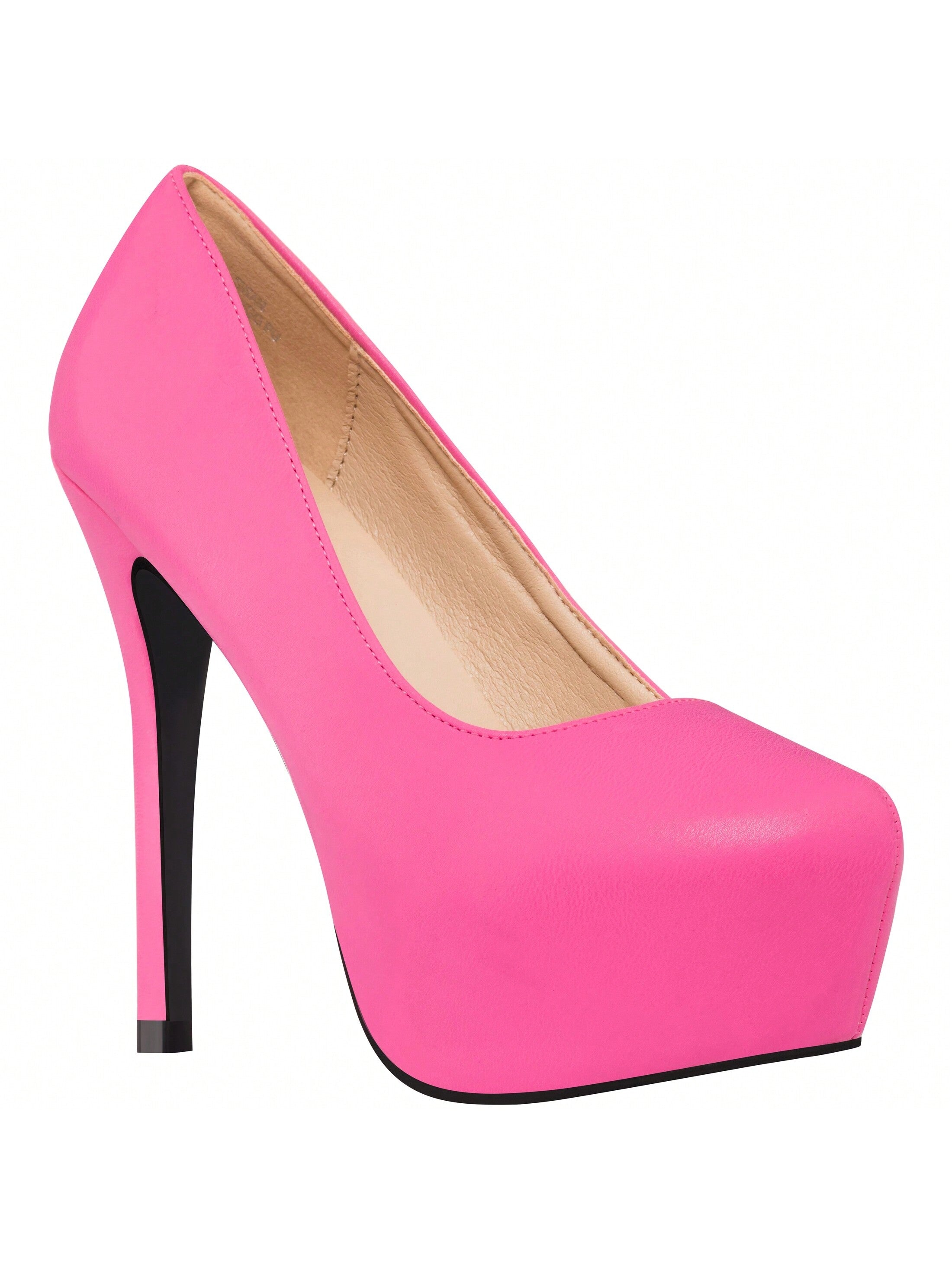 Women's High Heel Pump Closed Toe Platform Heels Dress Pumps