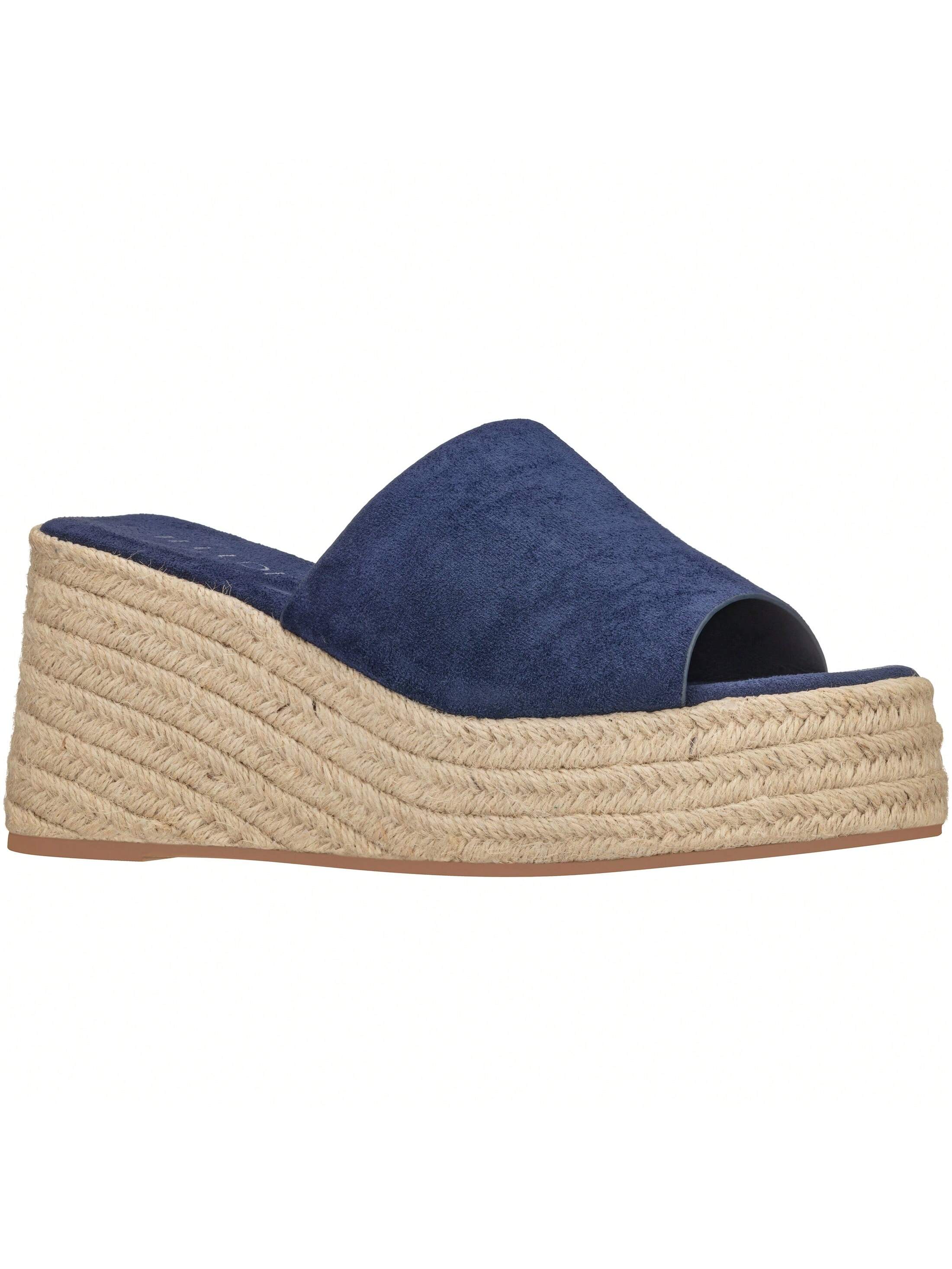 Women's Wedge Sandal Espadrille Platform Slip On Open Toe Wedge Heel Sandals