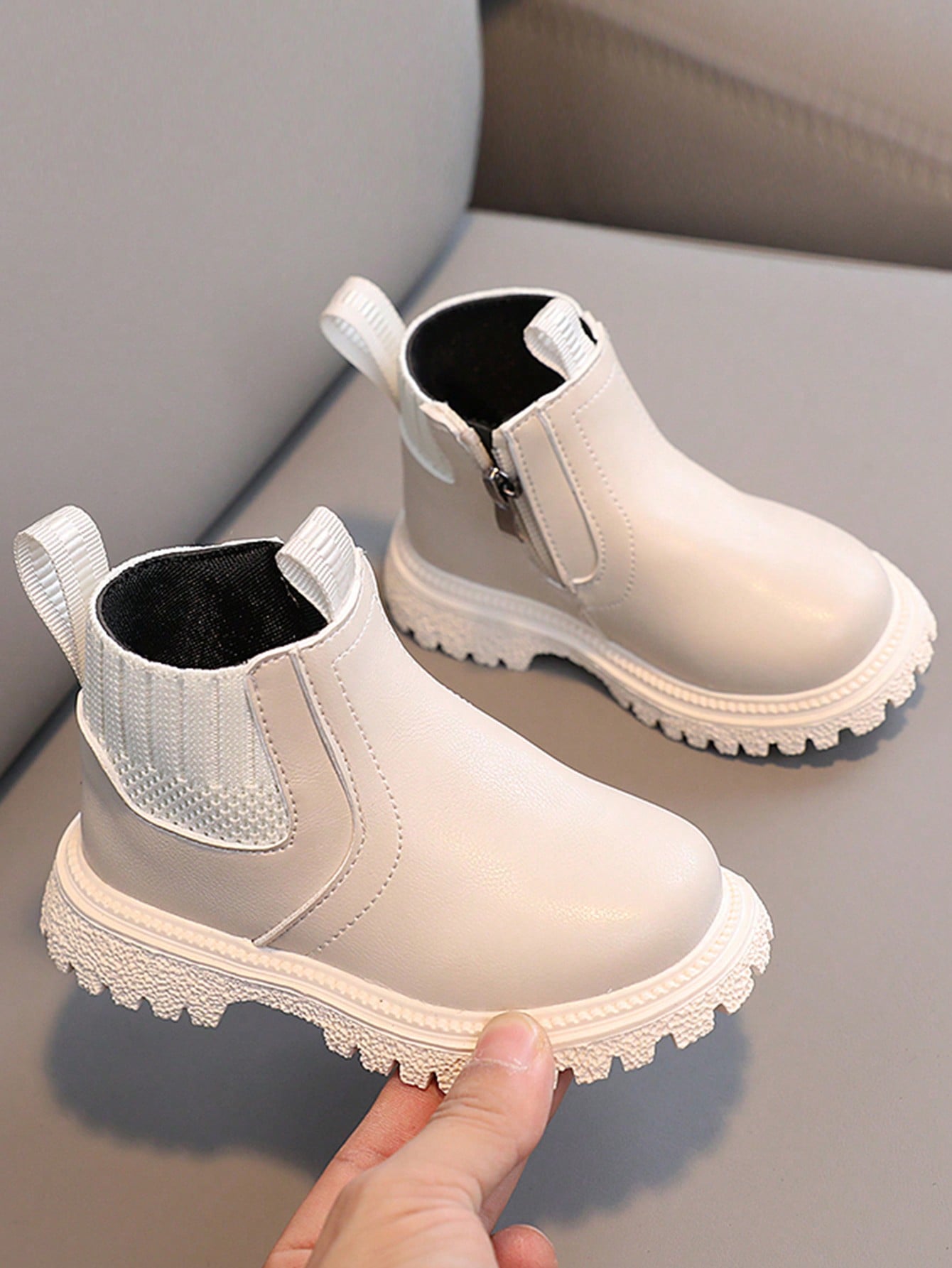 Autumn & Winter New Style Casual Soft Sole Kids' Boots For Girls And Boys, Flat Short Boots And Shoes,  Boots For Girls