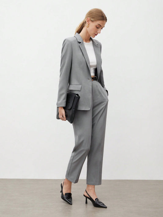 Women's Plain Suit Pants