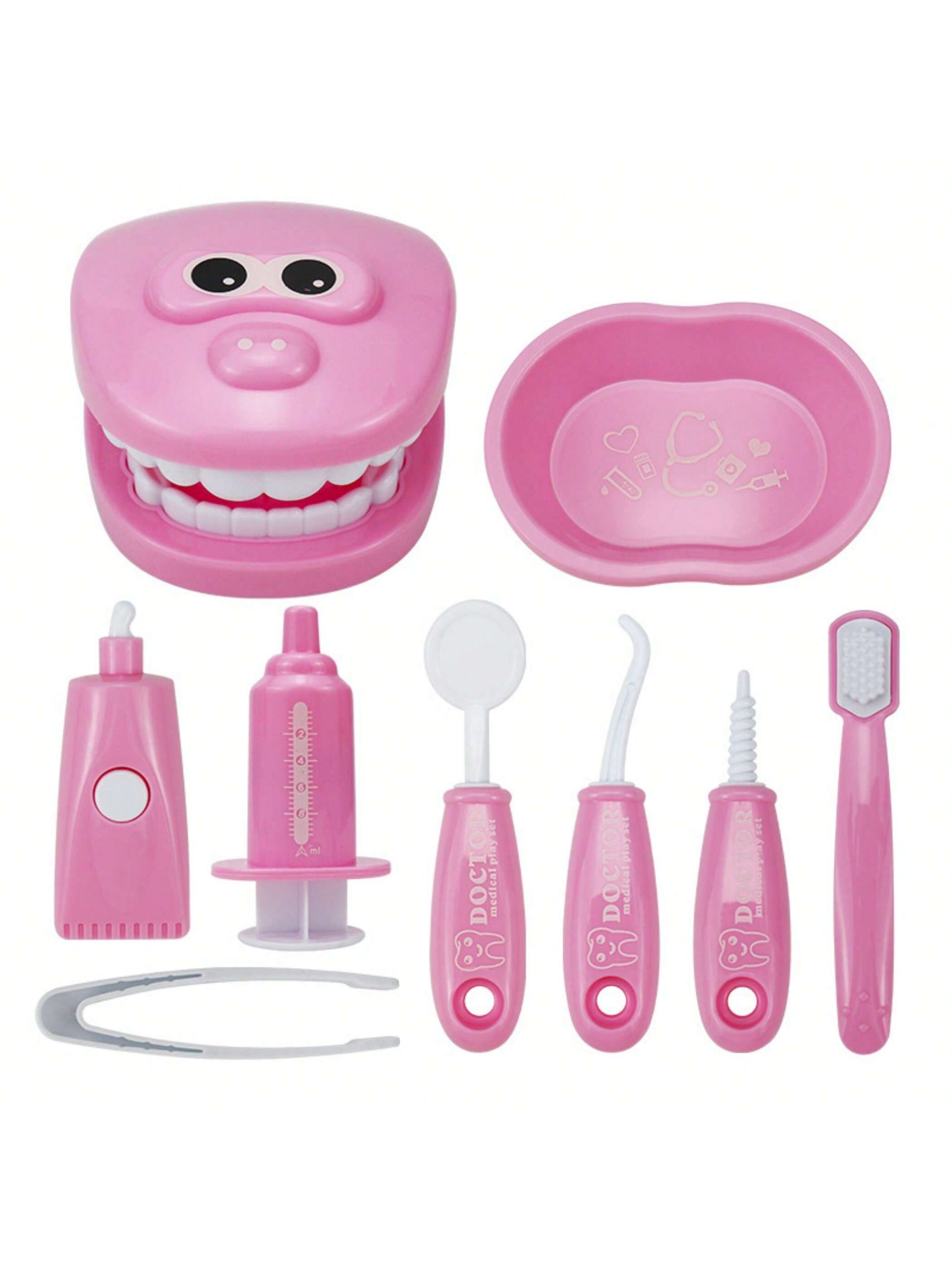 Kids' Nurse Dental Pretend Play Toy Set, Doctor Play Kit For Children's Role Playing Games