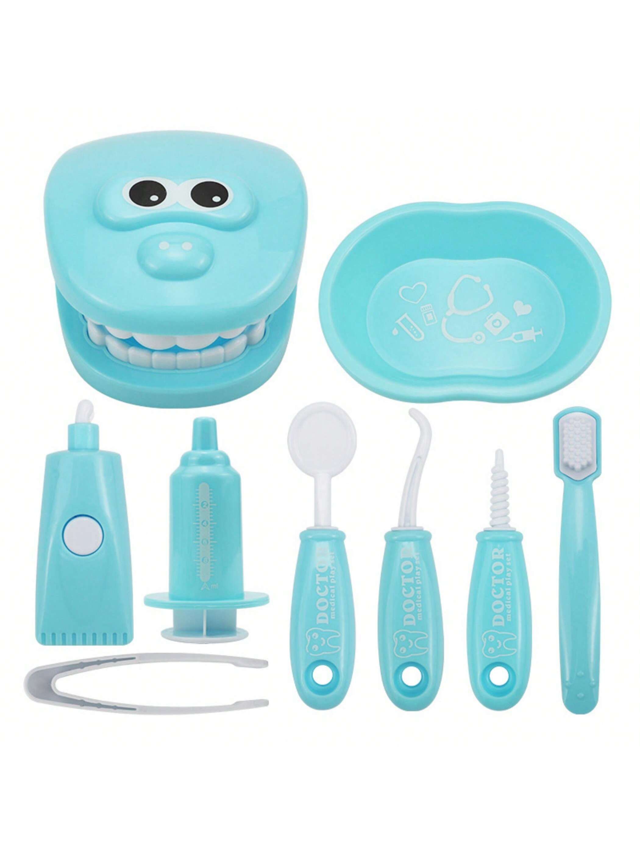 Kids' Nurse Dental Pretend Play Toy Set, Doctor Play Kit For Children's Role Playing Games