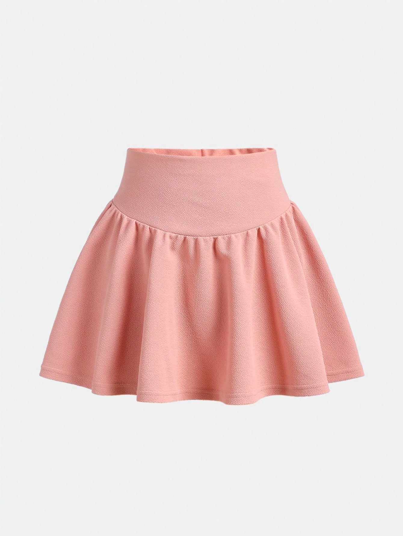 Tween Girls' Woven Loose Vintage High Waisted A-Line Skirt