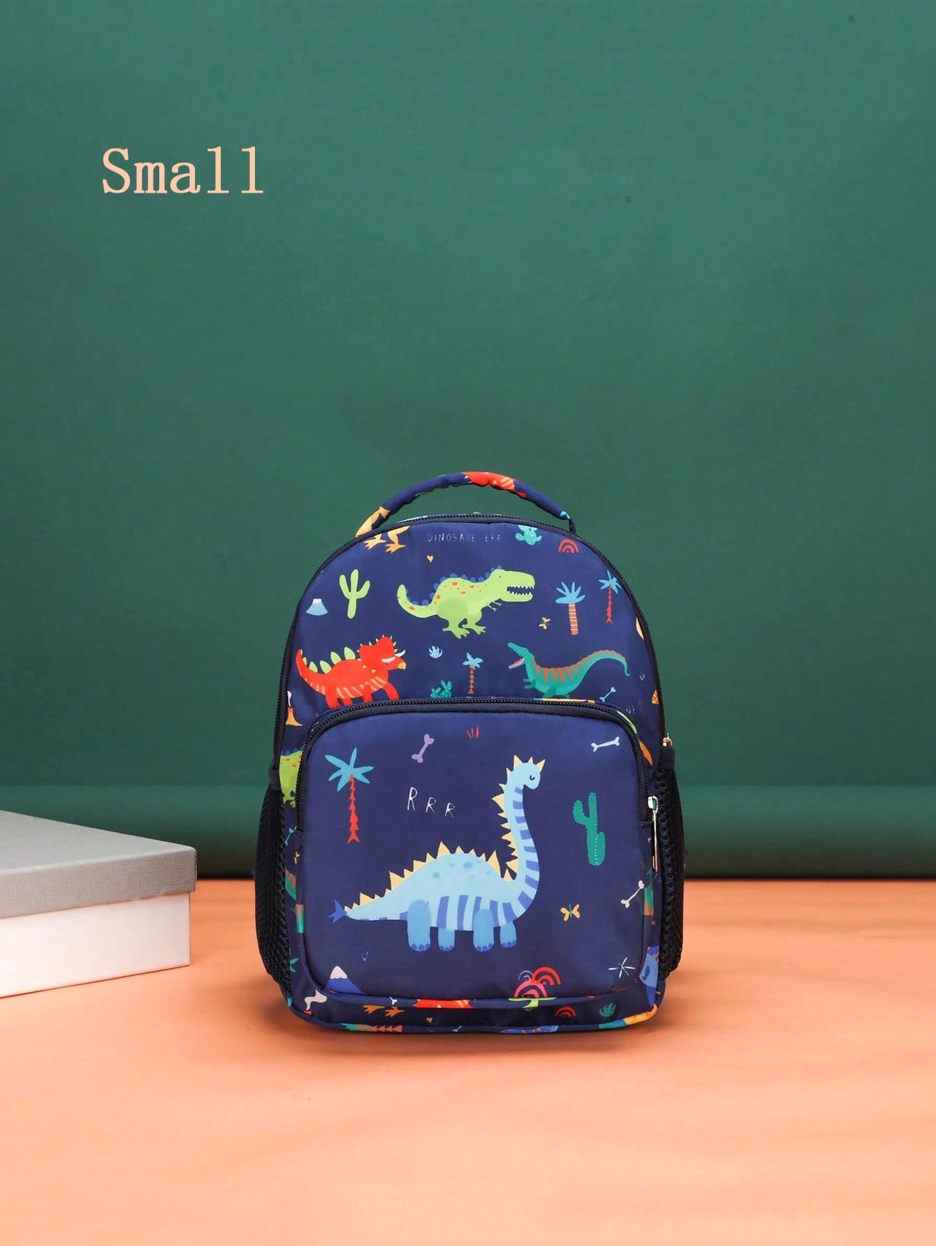 1pc Cartoon Butterfly Unicorn Printed Backpack For Girls, Random Pattern Position