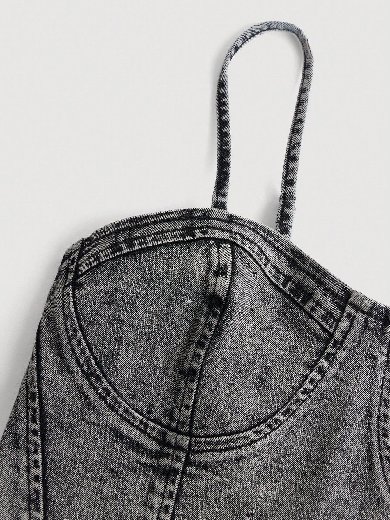 Teen Girls' Casual Denim Camisole Top