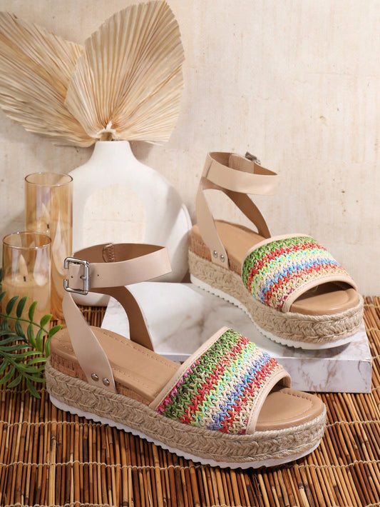 Women's Wedge Heel Thick-sole Sandals