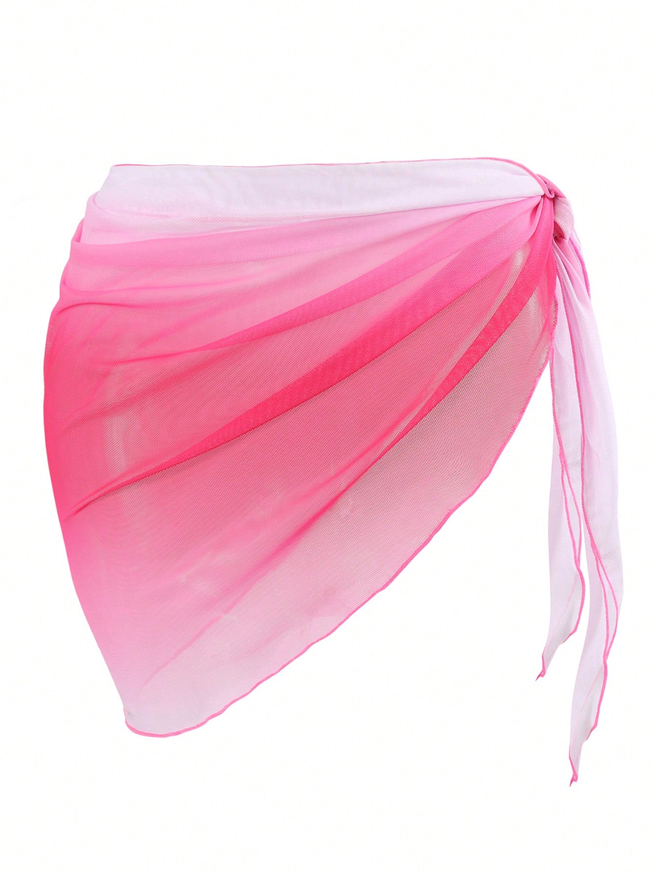 Swim Mod Summer Beach Ombre Cover Up Skirt