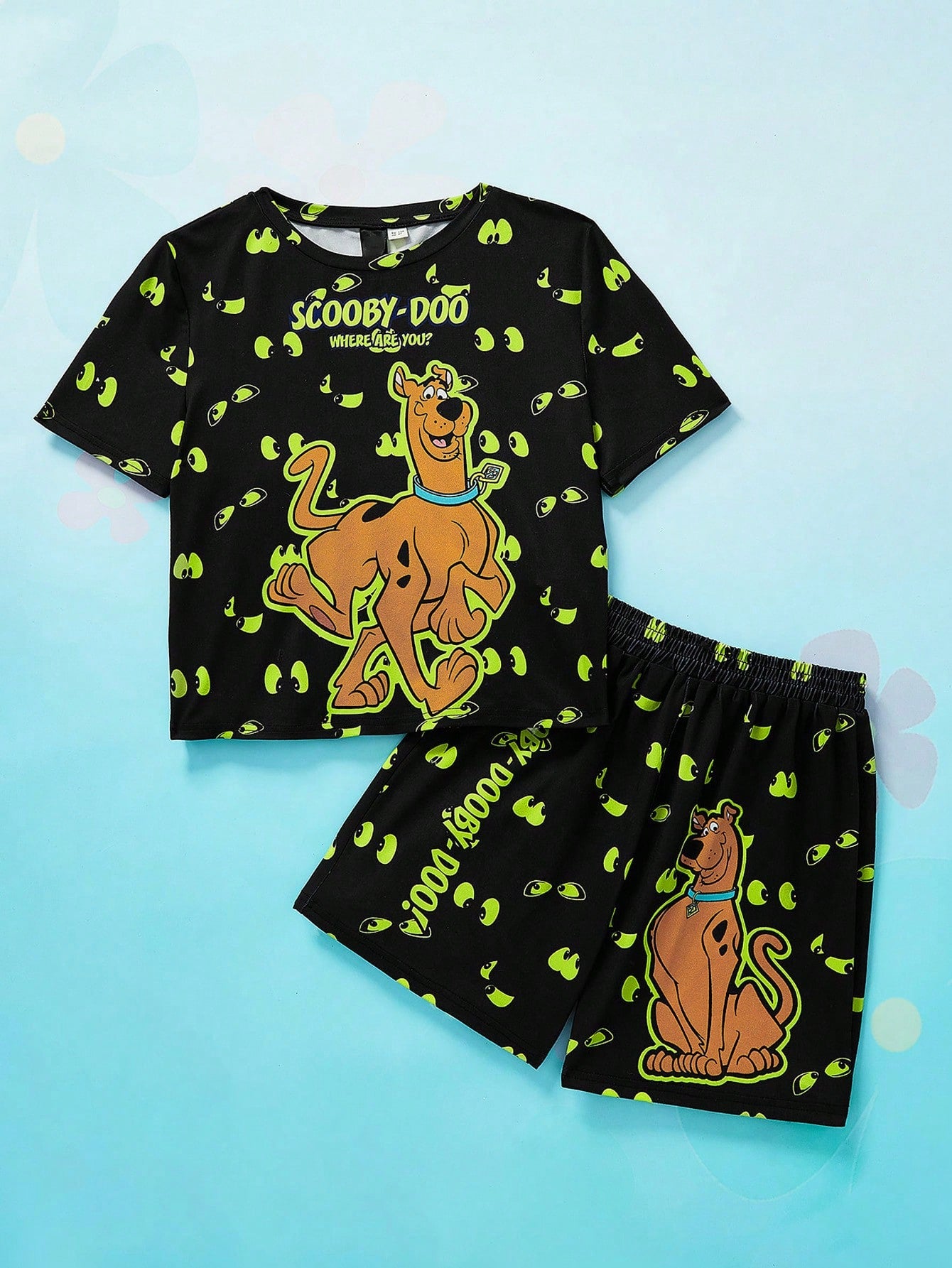 SCOOBY-DOO X Tween Boy Cartoon Graphic PJ Set