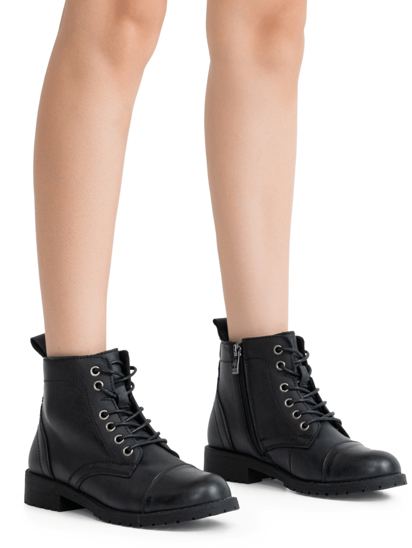 Comfyshoes Women's Lace Up Ankle Boots, Fashion Low Heel Booties