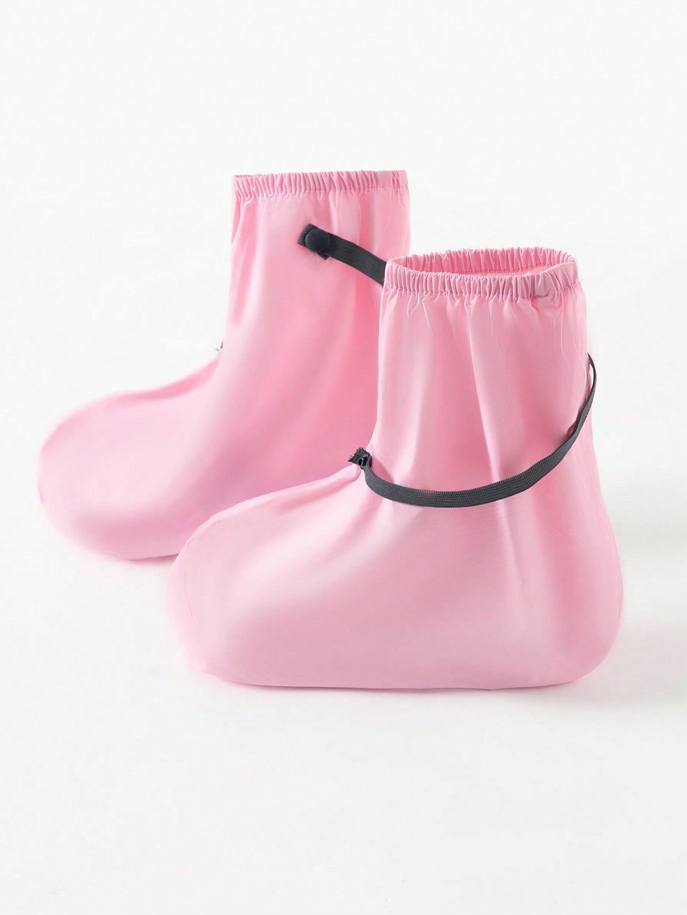 Girls' Pink 3d Waterproof Shoe Cover For All Seasons