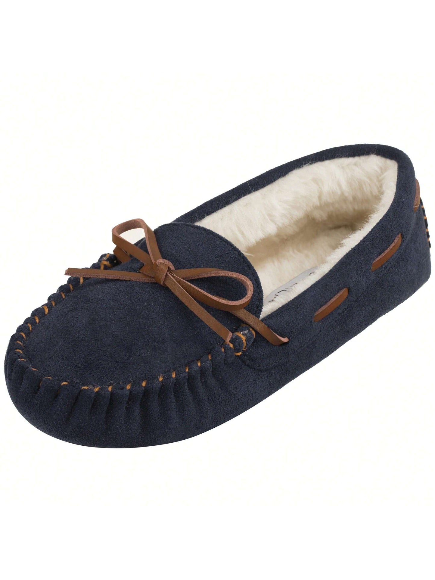 Women House Slippers Faux Furs Indoor Outdoor Moccasin Shoes Fuzzy Fluffy Furry Loafers Warm Flat Shoes Furry Slippers