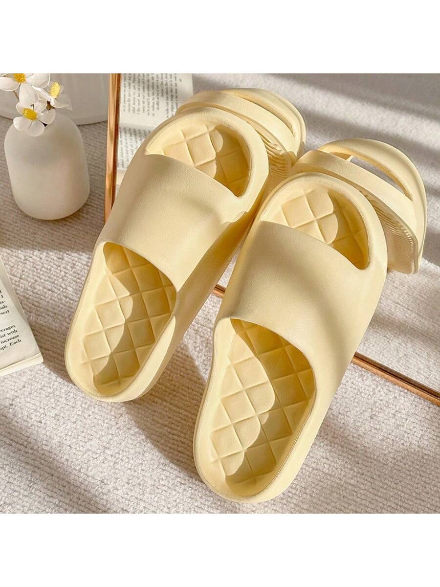 Eva Massage Slippers For Men And Women, 2024 Summer New Arrival Non-Slip Soft Bottom Anti-Skid Indoor Outdoor Thick-Soled Cool Slippers With Foot Massage