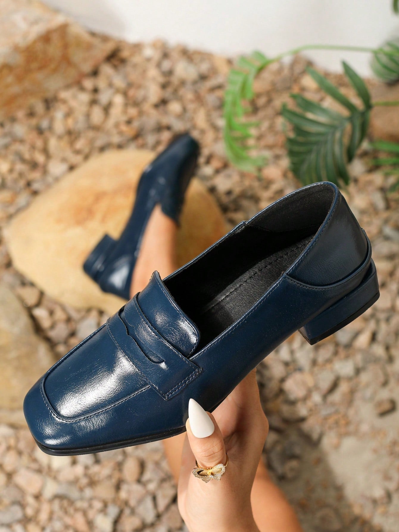 Women's Vintage Two-way Flat Loafers