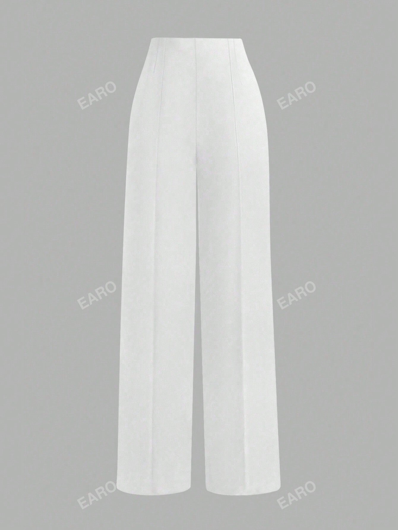 Ladies' Solid Color Straight Leg Pants