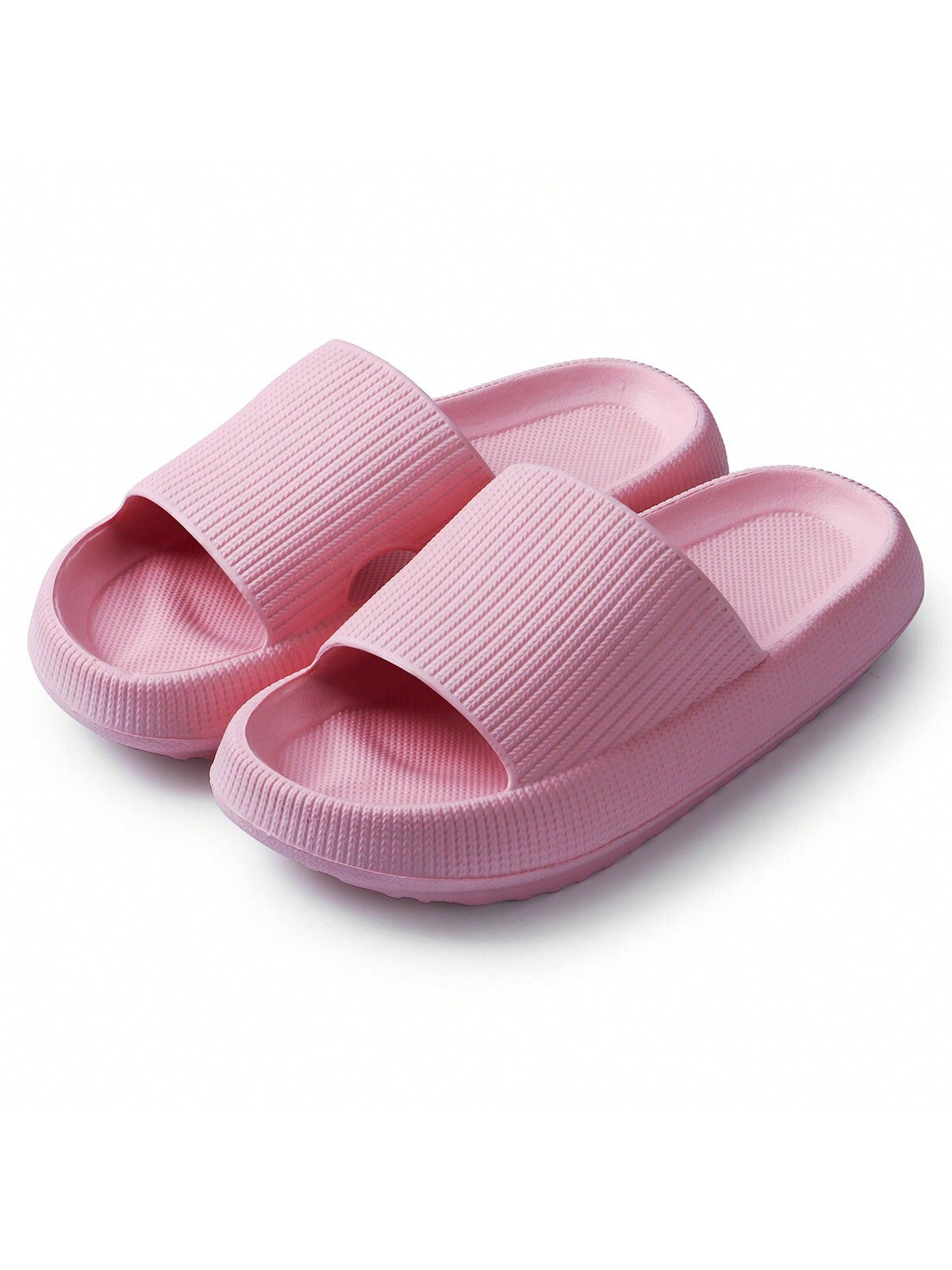 Clouds Anti-Slip Slippers For Women And Men, Shower Bathroom Slides Sandals House Slippers Comfort Thick Sole Slides