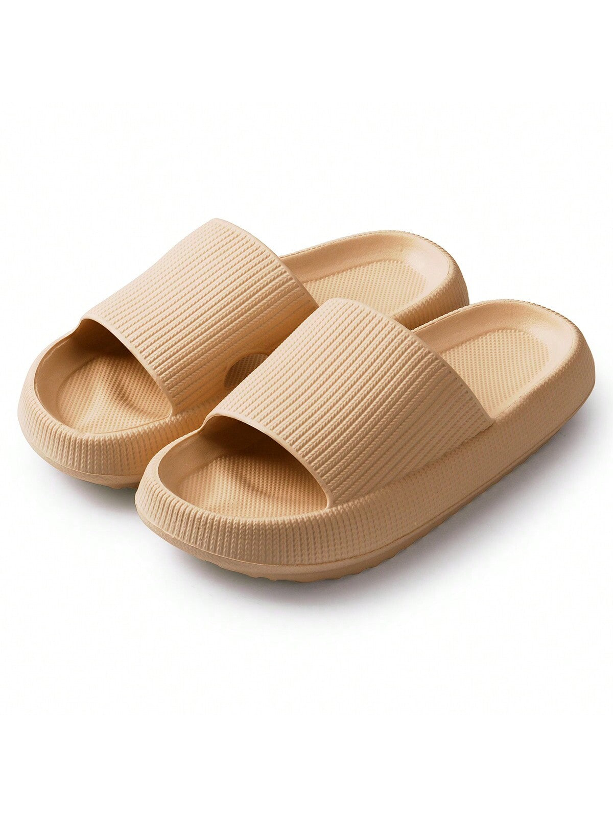 Clouds Anti-Slip Slippers For Women And Men, Shower Bathroom Slides Sandals House Slippers Comfort Thick Sole Slides