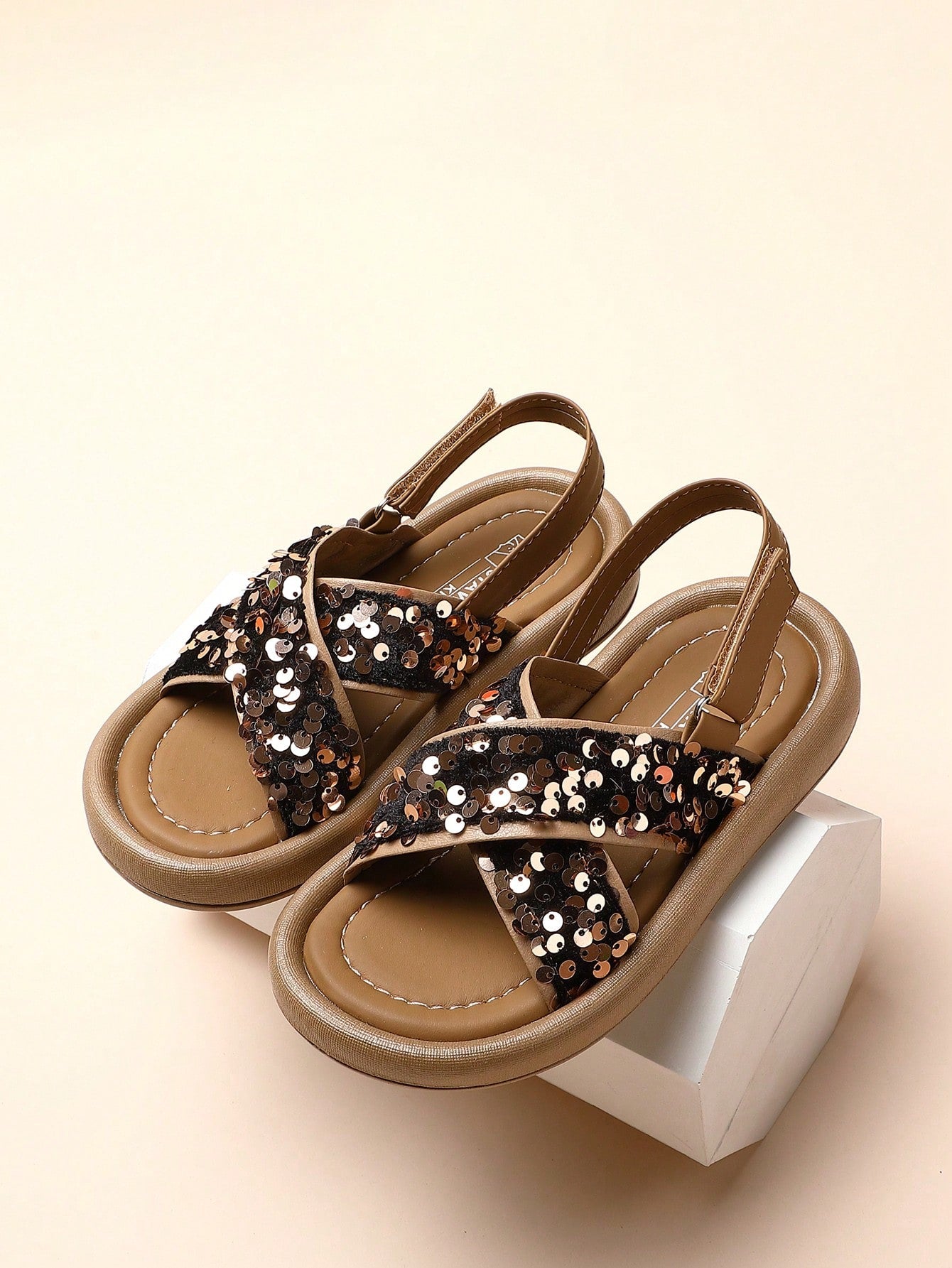 Girls' Casual Sandals New Arrival Summer Flat Shoes For Little & Big Kids, Children's Beach Shoes For Girls