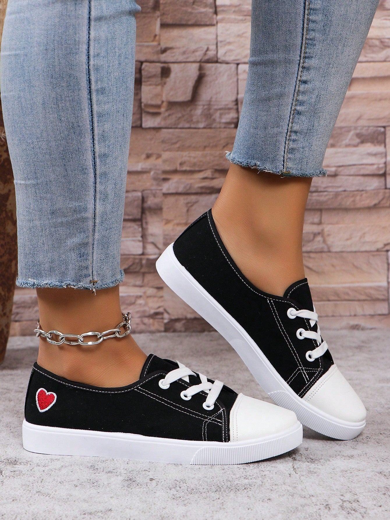 2024 New Spring & Autumn Youth Flat Sneakers, Low-Cut Casual Shoes For Girls And Boys