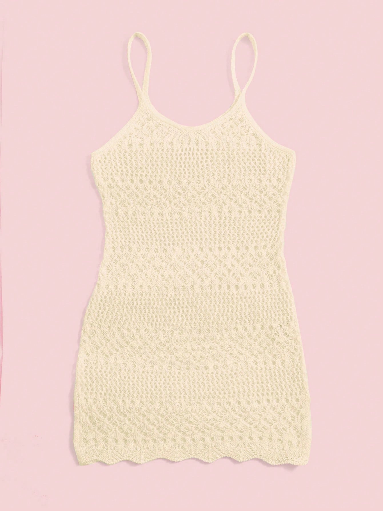 Teen Girl Hollow Out Cami Cover-Up
