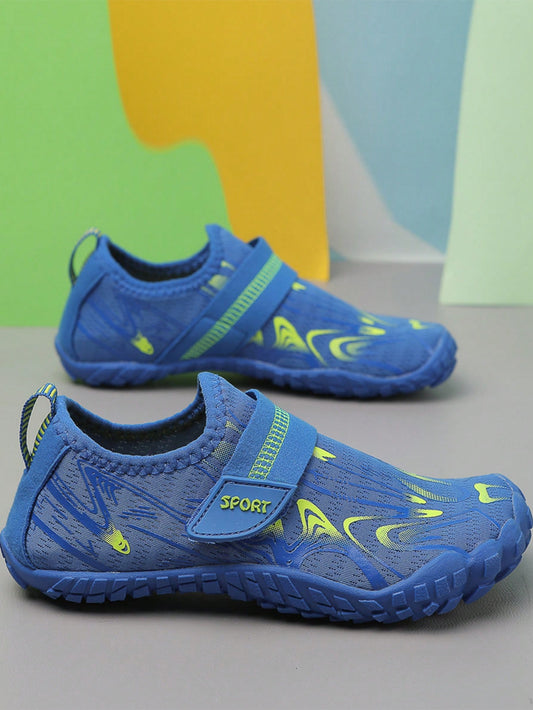 Children's Fashionable Casual Water Shoes, Beach Shoes, Quick Drying Anti-Slip Seabed Walking Shoes,Boys' & Girls'