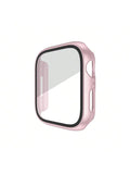 Compatible With Apple Watch 9 Protective Case S8 Apple Watch Case Apple Watches9 Case Film Integrated 8 Protective Cases Ultra High-Definition Metal 49mm Aluminum Alloy Se Explosion-Proof Fully Covered Tempered Film 45