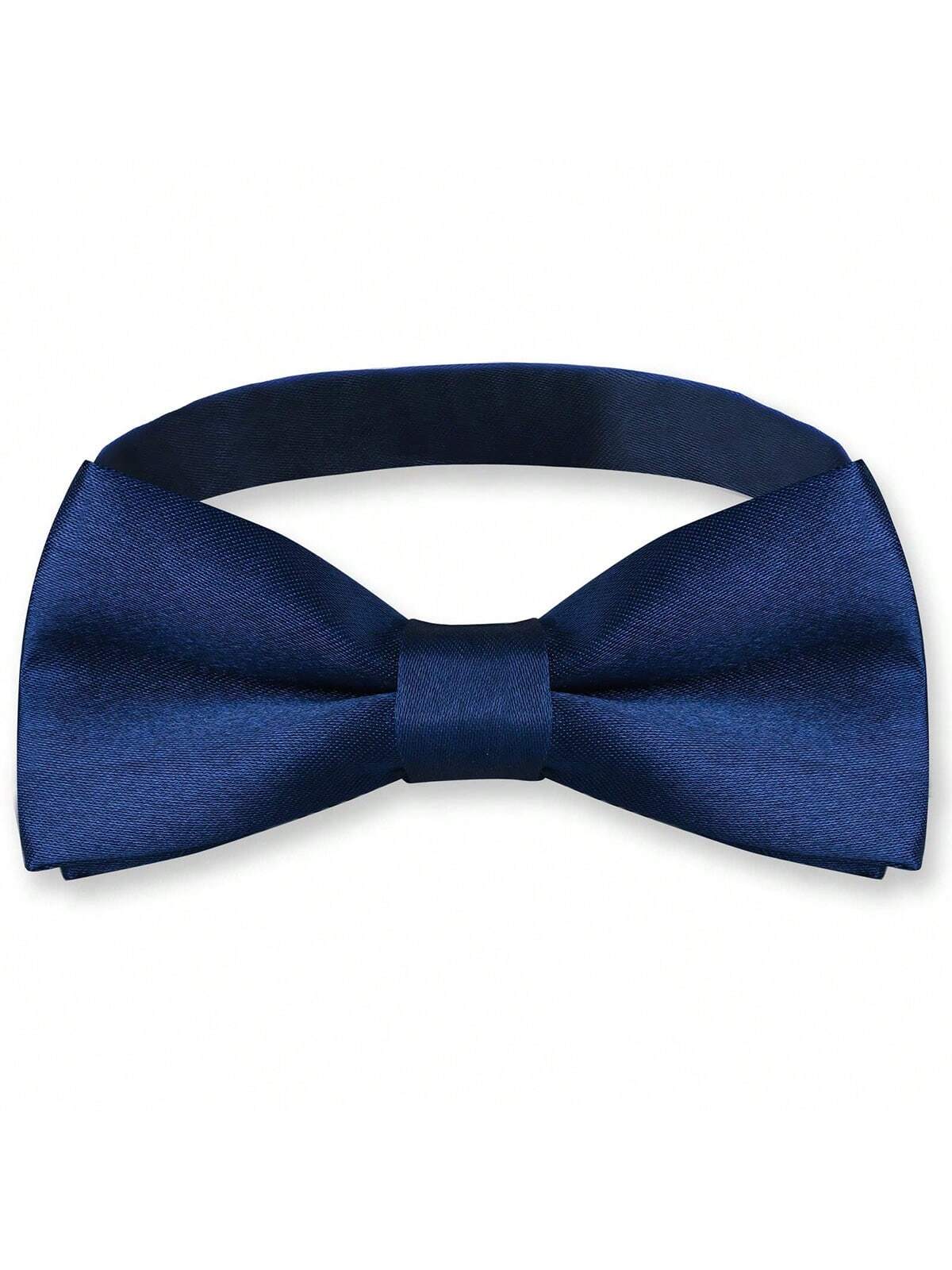 1pc Adjustable Solid Color Pre-Tied Bow Tie For Children - Great For Formal Occasions, Wedding Events, Christmas, Halloween, Easter Dress Up