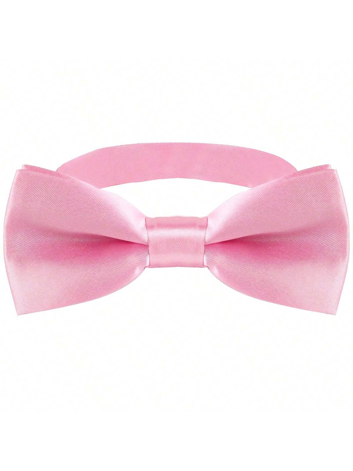 1pc Adjustable Solid Color Pre-Tied Bow Tie For Children - Great For Formal Occasions, Wedding Events, Christmas, Halloween, Easter Dress Up