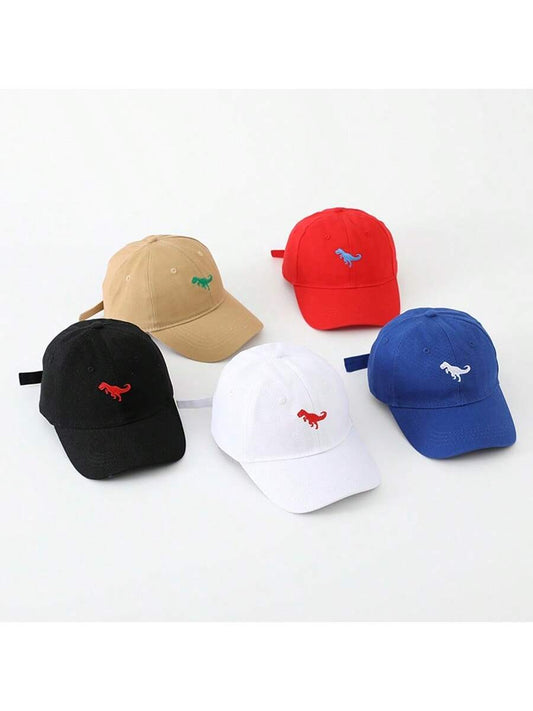 1pc Children Cartoon Dinosaur Fashion Baseball Cap Suitable For Daily Use