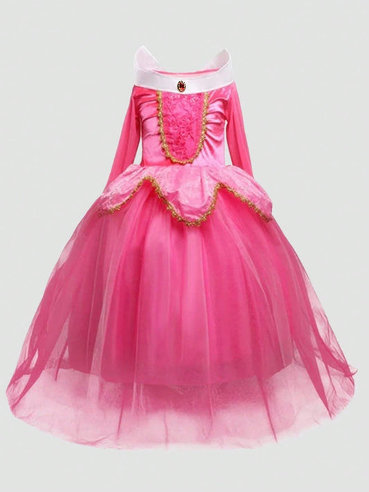 Young Girl Princess Style Formal Dress