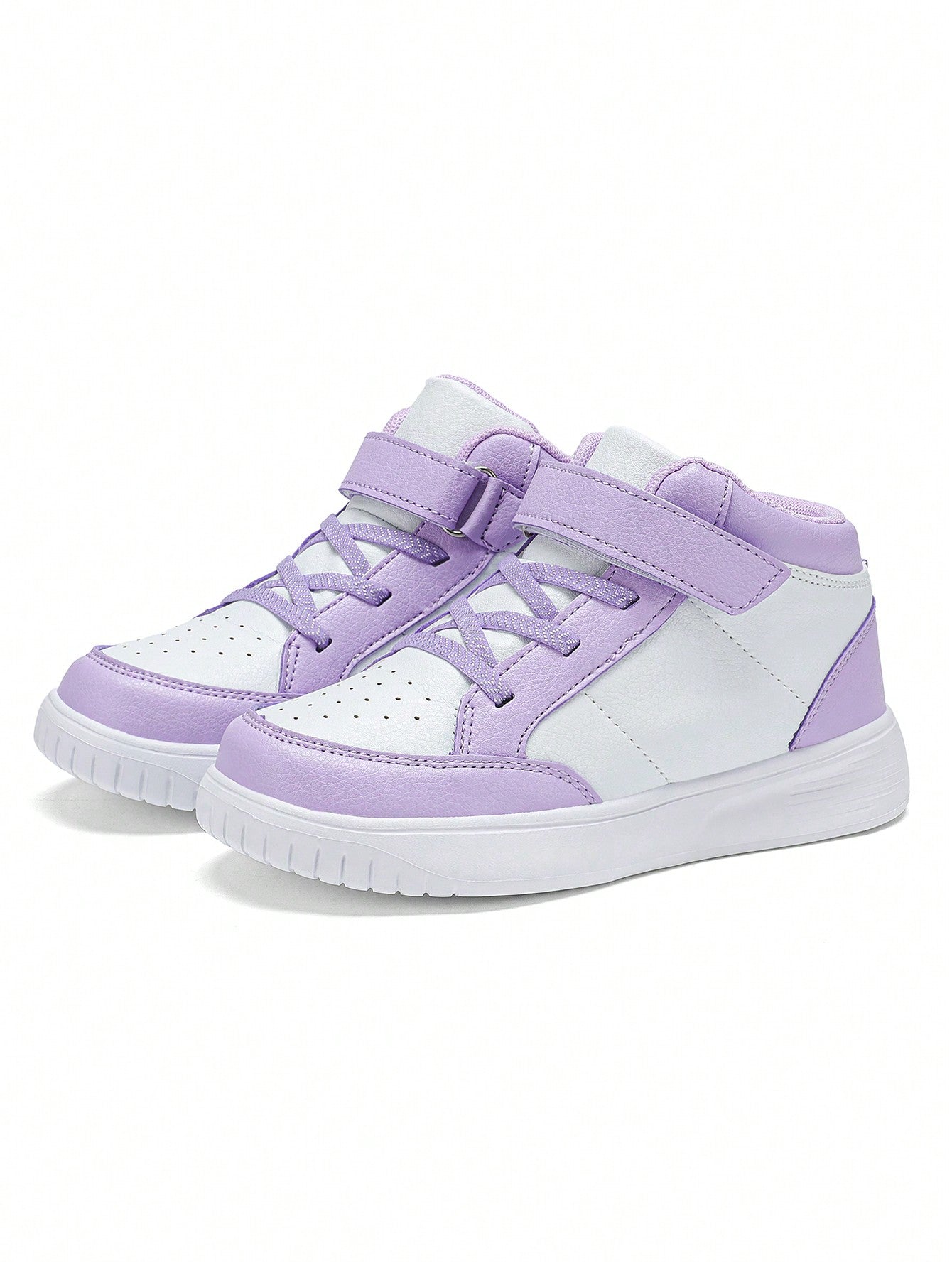 Children's High-Top Sports Shoes, Boys' And Girls' Flat Casual Shoes