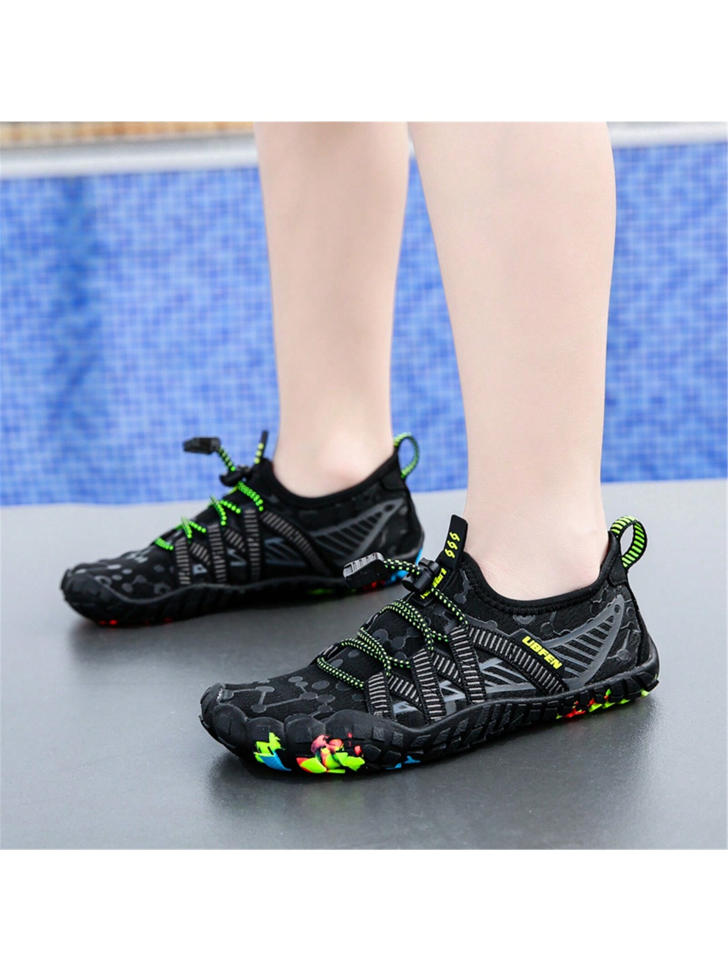 Water Shoes For Kids Boys Girls Aqua Socks Barefoot Beach Sports Swim Pool Quick Dry Lightweight Toddler Little Big Kid