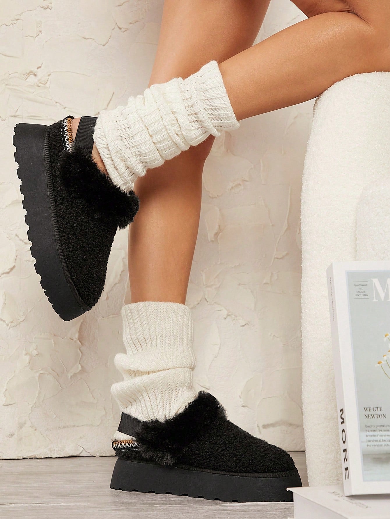 Women's Fluffy Home Slippers