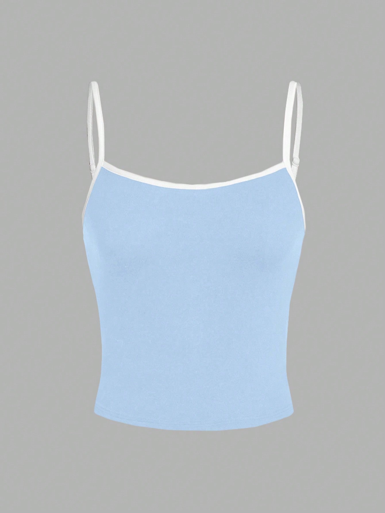 Casual Simple Camisole Top, Slim Fit, Suitable For Summer