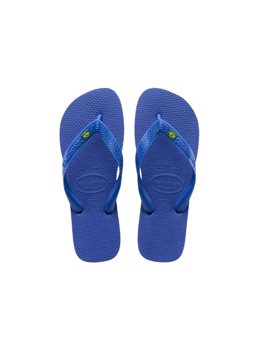 Havaianas Unisex Rubber Flip-Flops 4000032-2711 BRASIL Marine Blue