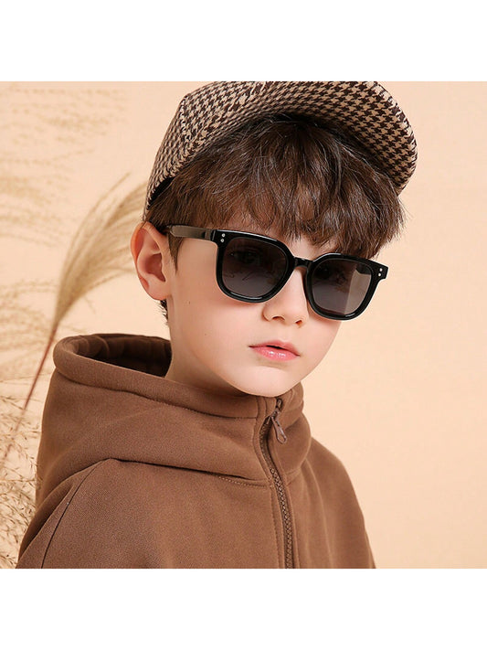 New Children's Polarized Silicone Sunglasses Baby Boys And Girls Children Square Frame UV Protective Sunglasses