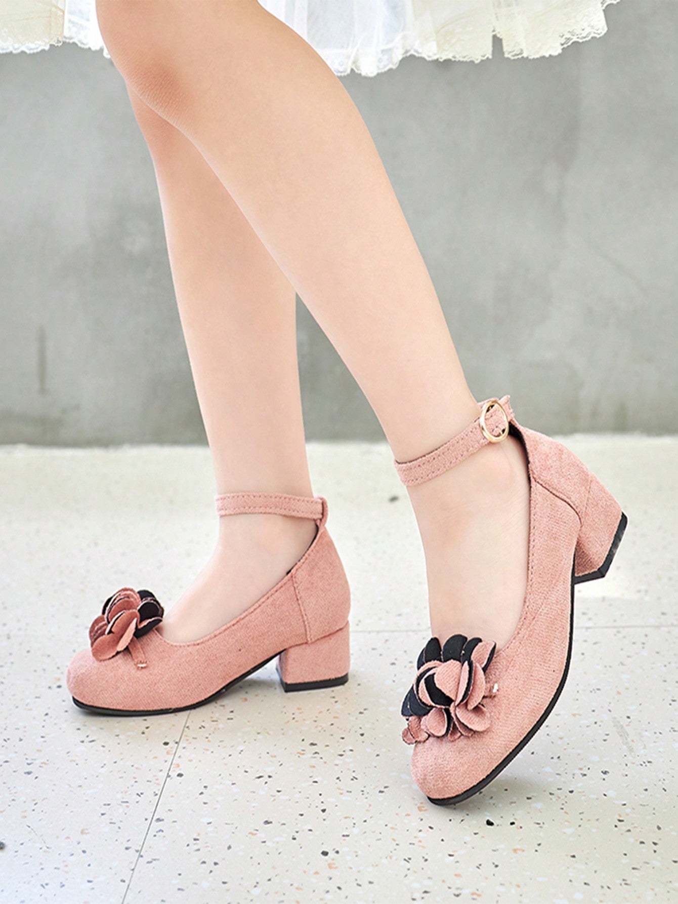 Girls' Leather Princess Shoes/Sandals, Children's High Heel Shoes, New Korean Shoes For Spring And Summer, Suitable For Student Performances/Shows