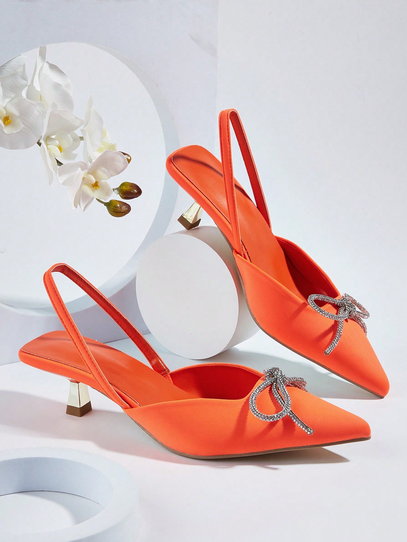 Women's Spring/Summer High Heel Elegant Pointed Toe Shoes