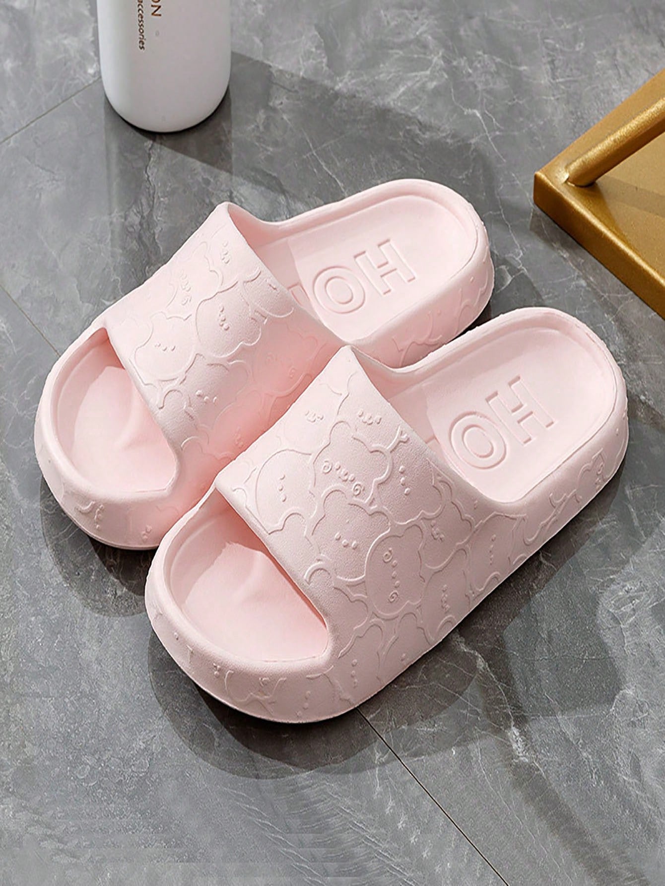 Summer Indoor Bathroom Anti-Odour Anti-Slip Couple Plastic Slippers, Unisex Lightweight Flat Bottom Casual Slipper For Women