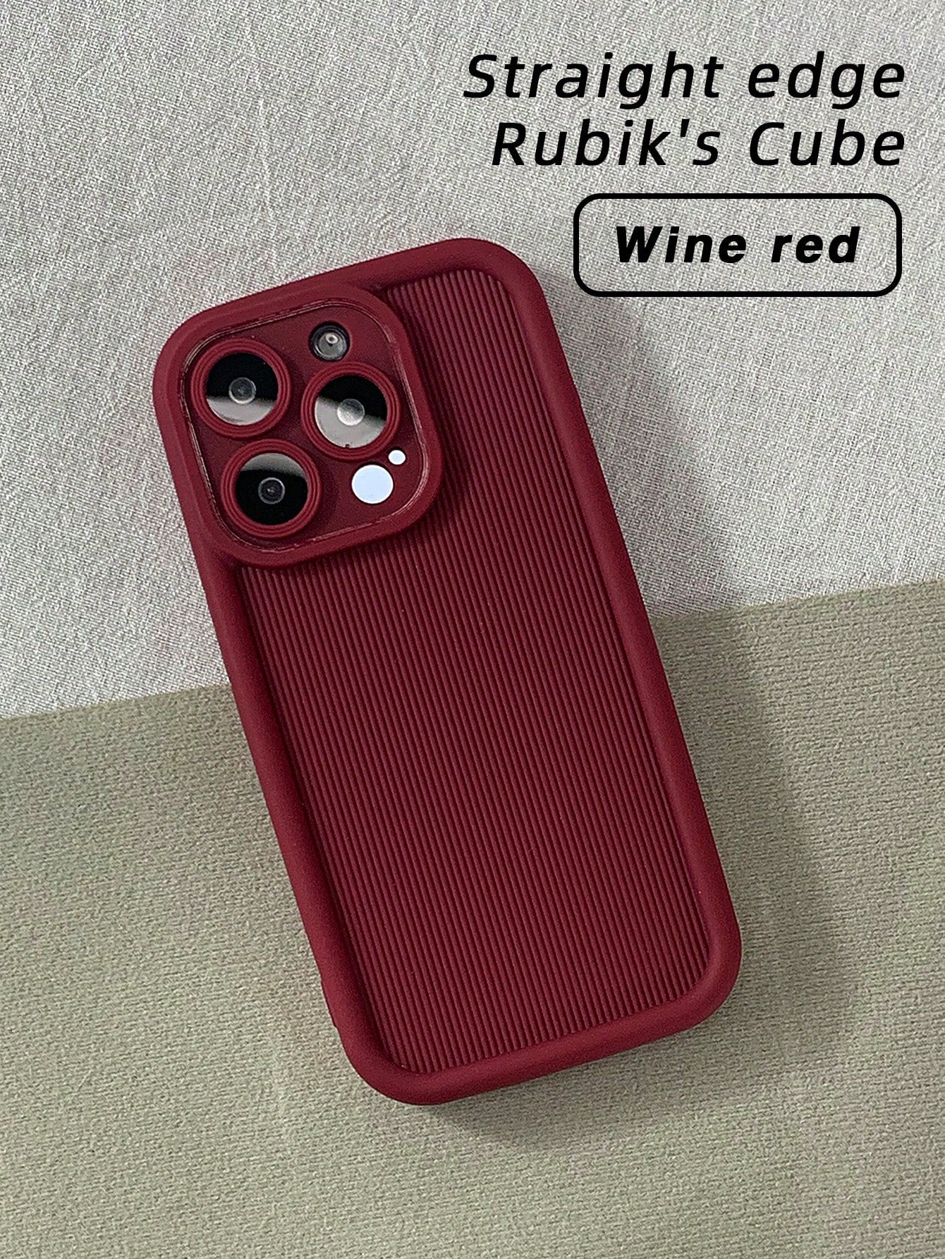 KOOLIFE Thickened Anti-Drop Wavy Phone Case, Compatible With IPhone 15/15 Pro/15 Plus/15 Pro Max/14/14 Pro/14 Plus/14 Pro Max/13/13 Pro/13 Pro Max/12/12 Pro/12 Pro Max, Striped TPU Protective Case (4 Colors Available)