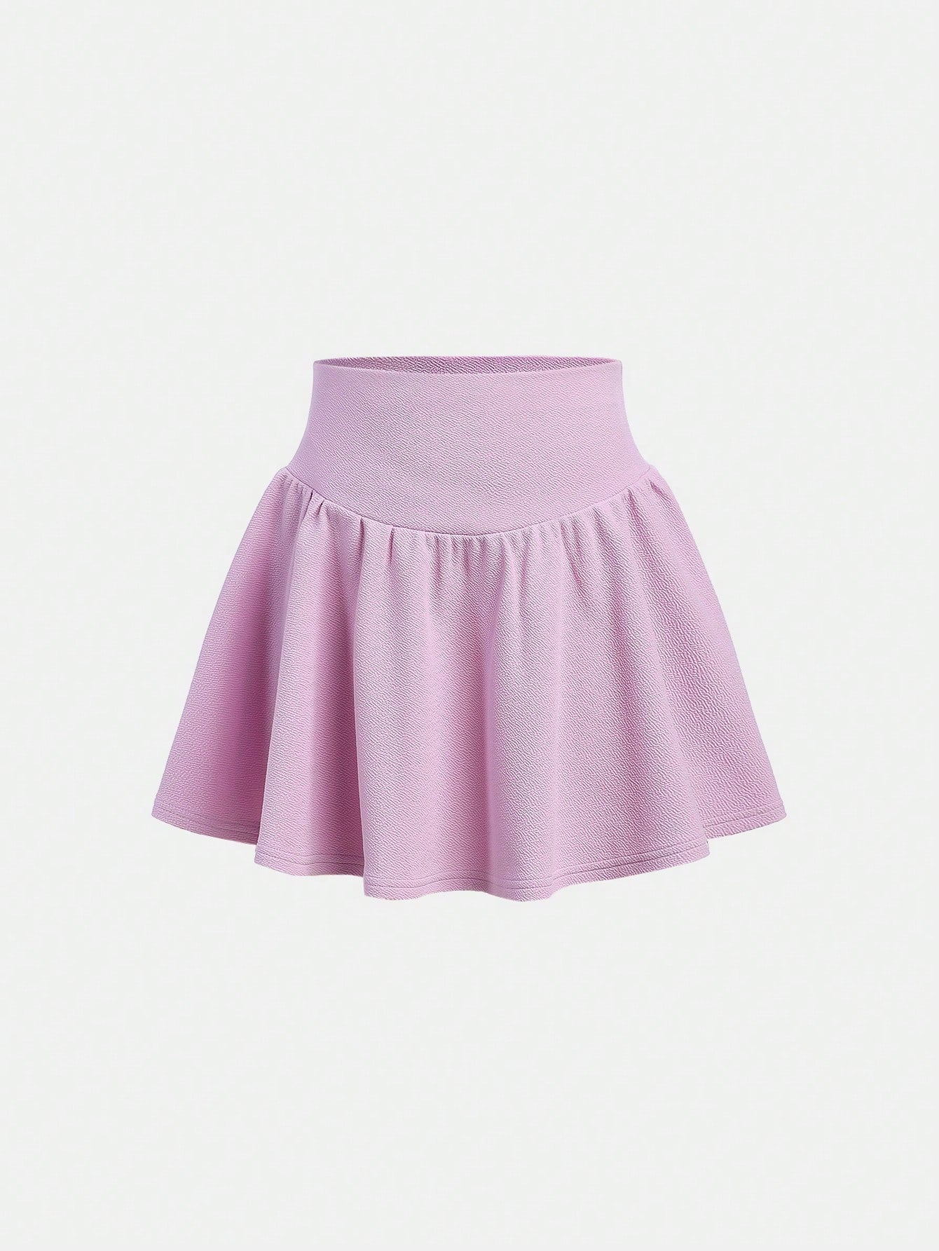 Tween Girls' Woven Loose Vintage High Waisted A-Line Skirt